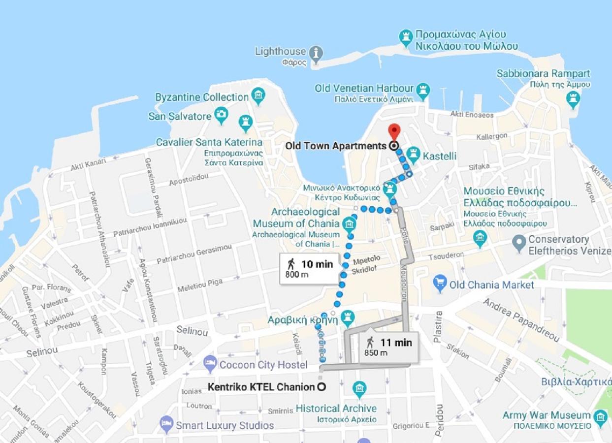 Old Town Apartments خانيا المظهر الخارجي الصورة